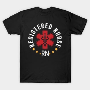 Vintage Registered Nurse RN Nursing Nurse Day and Nurse Week T-Shirt